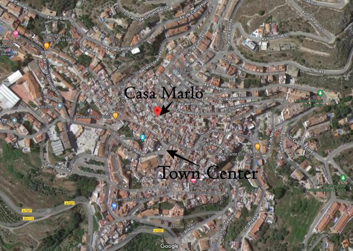 Casa Marlo, Spacious House In The Lively Centre Of Cómpeta Extérieur photo